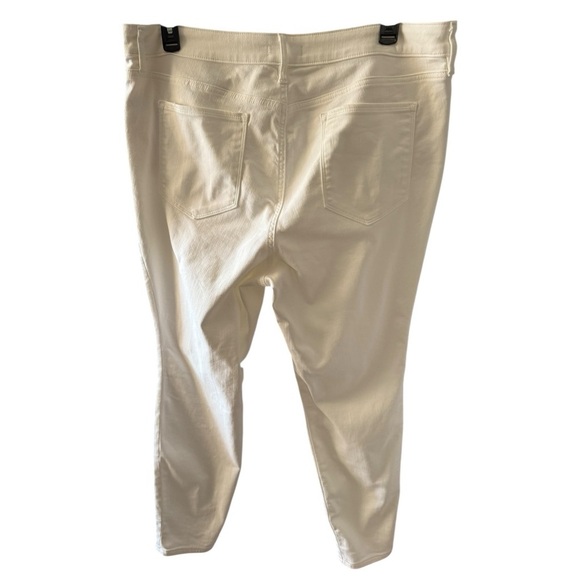 Athleta Sculptek Ultra Skinny Jean in White SIZE 20X‎ - Picture 7 of 10